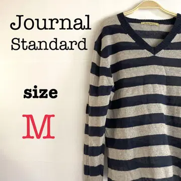 JOURNAL Standard 저널 스탠다드 [ M ] 보더 니트