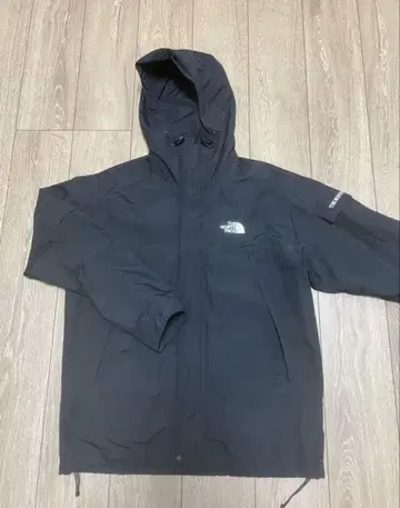 THE NORTH FACE 블랙 마운틴 후드티 팔 로고 M 사이즈