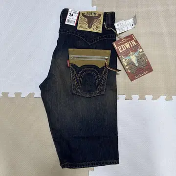 EDWIN 404XVS ZIP SHORTS 사이즈 34