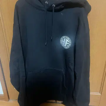 HUF 블랙 후드티 XL
