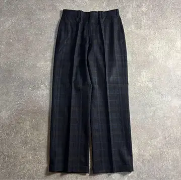 vintage slacks brown mode
