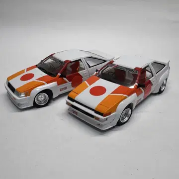 아오시마 1/24 ae86 n2 사양 2대 세트