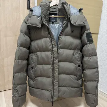 G-STAR RAW 다운 자켓 카키