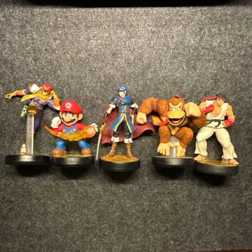 amiibo 5체 세트 낱개 판매 불가