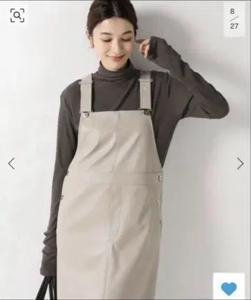 IENA 워셔블 실크 터틀넥 풀오버