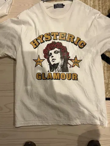 HYSTERIC GLAMOUR T셔츠 L 사이즈 화이트