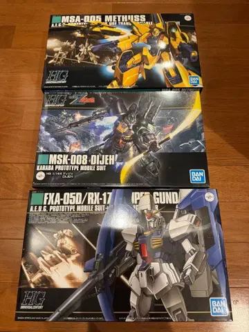 HG 건담 프라모델 3종 세트 메타스