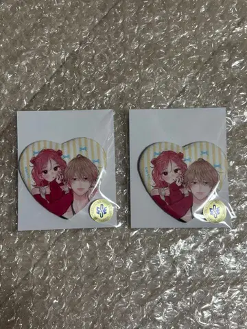 불가항력의 I LOVE YOU 캔뱃지