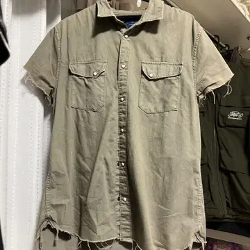 Zara 밀리터리 셔츠