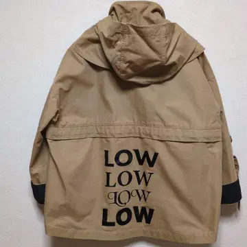 토마스 맥파이 LOW 로고 베이지 마운틴 후드티