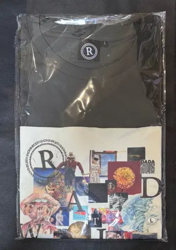 RADWIMPS 특별전 싱글 자켓 콜라주 T셔츠 L 사이즈