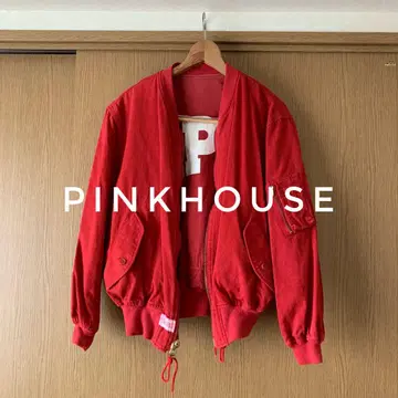 [ PINK HOUSE ] 핑크하우스 블루종 자켓 점퍼 MA-1