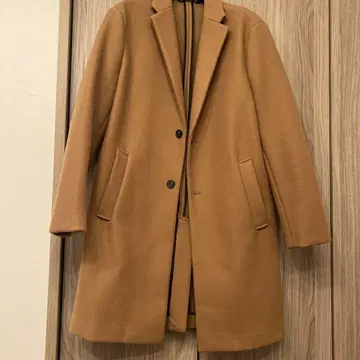 ZARA 카멜 체스터 코트