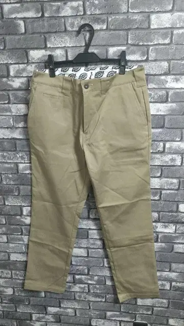 디키즈 베이지 코튼 치노 팬츠 작업옷