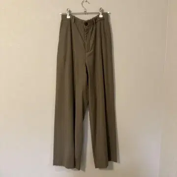 GALERIE VIE 와이드 팬츠 브라운