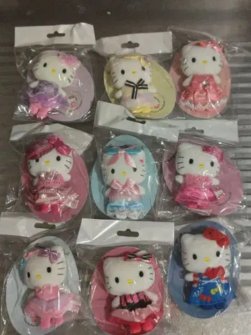 산리오 30주년 레이디 키티 하우스 헬로키티 브로치