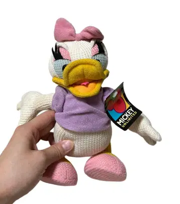 레트로 레어 데이지 봉제 인형 디즈니