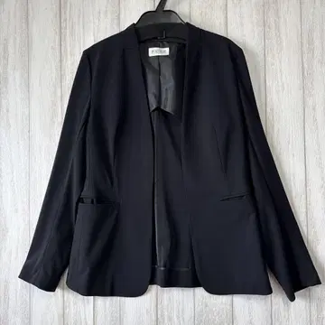 PLST 플라스테 나일론 트리코 칼라리스 자켓 블랙