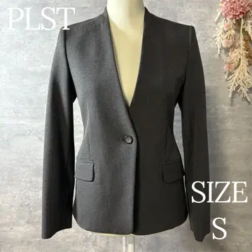 PLST 웜 리저브 칼라리스 자켓 다크 그레이 S 사이즈 오피스