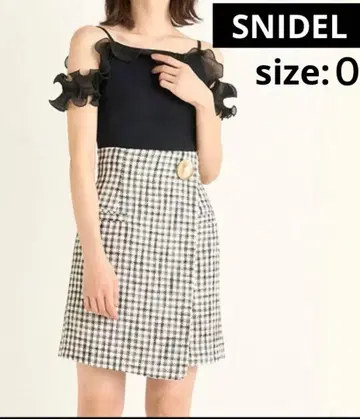 새상품급 snidel 미니 타이트 스커트