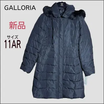 새상품 [GALLORIA 갤러리아] 후드&퍼 포함 다운 코트 11AR