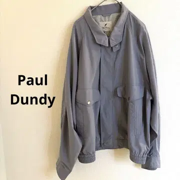 폴 댄디 캐주얼 집업 자켓 블루 Paul Dundy