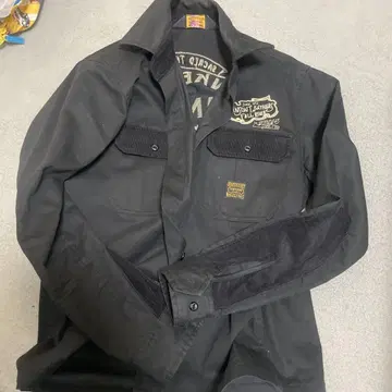 VANSON 블랙 자켓 BUNKER HILL