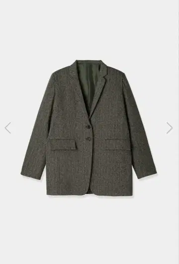 택 포함 미사용 새상품 louren herringbone jacket
