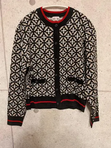 DRESSTERIOR 모노그램 가디건 38