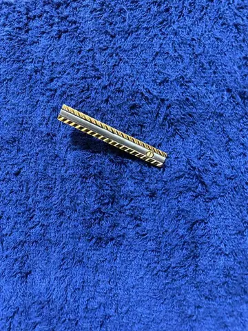 [레어] [새상품급] dunhill 던힐 넥타이핀 골드 실버