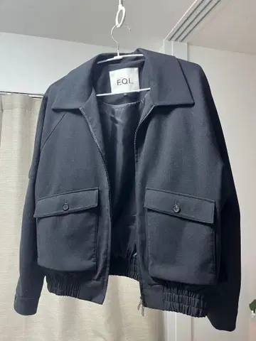 블랙 점퍼 블루종 한국 브랜드-EQL