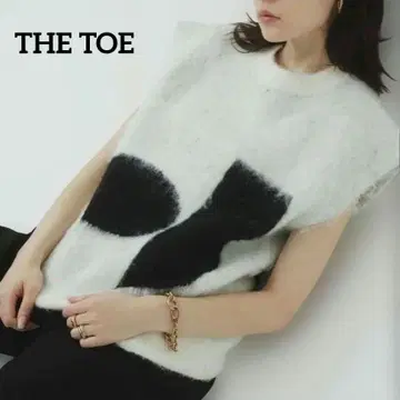 새상품급 THE TOE BOURSE MODERN GRAPHIC VEST