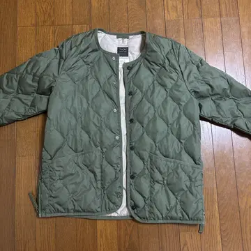 TAION U NECK BUTTON JACKETS XL/XXL 올리브