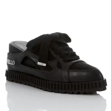 [ yello ] JET BLACK SNEAKER MULES