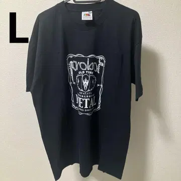 미사용 L 사이즈 블랙 PROBOT T셔츠