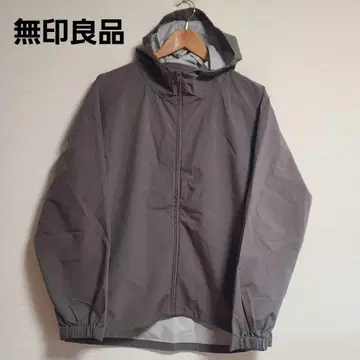무인양품 발수 후드 자켓 나일론 자켓 L 경량 겉옷 후드