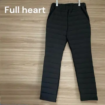 풀하트 [ LL ] 블랙 스트레치 다운 팬츠 여성용