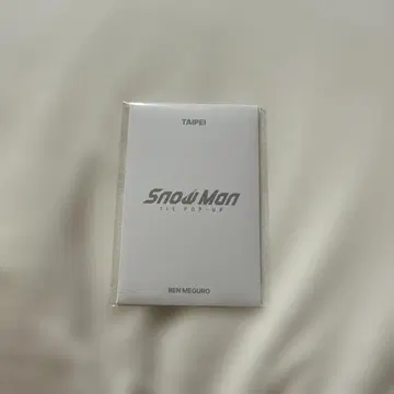 Snow Man POP-UP 팝업 타이베이 메구로 포토 카드 C