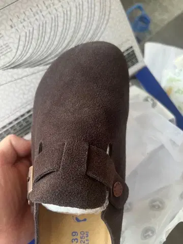 BIRKENSTOCK 브라운 사보 샌들 28cm