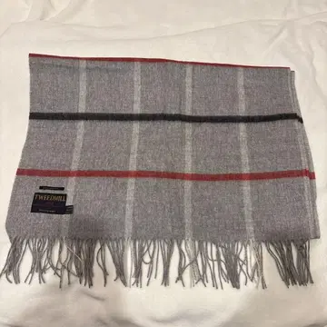 TWEEDMILL 울 스톨 그레이