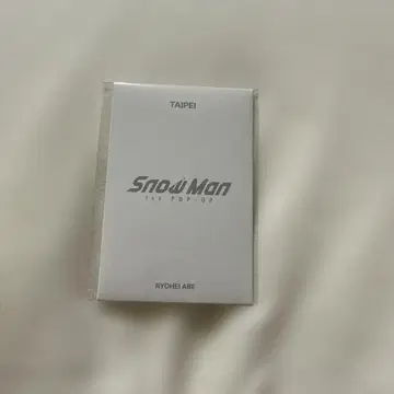 Snow Man POP-UP 팝업 타이베이 아베 료헤이 포토 카드 C