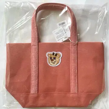 러브러리 올드 테디걸 와펜 토트백 미사용 새상품 페이러