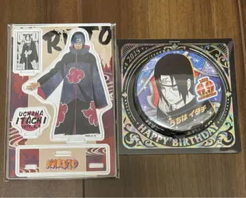 NARUTO 우치하 이타치 생일 캔뱃지 명장면 디오라마 피규어