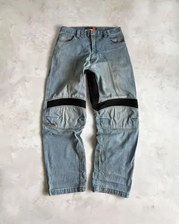90s 배기 데님 팬츠 Vintage 바이커 모토크로스