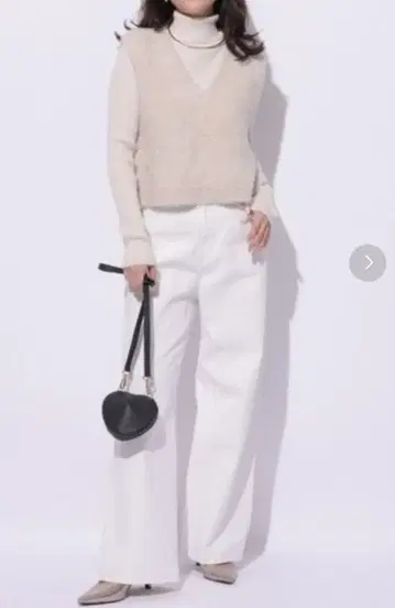 서스펜더 데님 팬츠