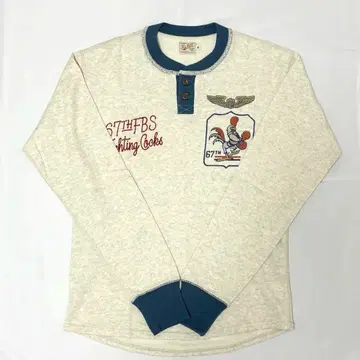 토이즈 맥코이 TOYS McCOY 긴팔 헨리넥 크림 36