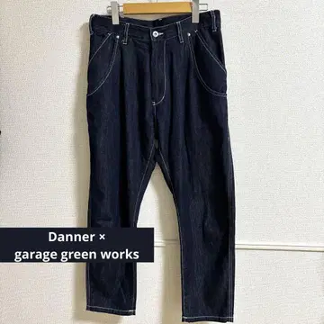 Danner x garage green works 데님 면100%