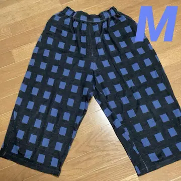 [ Atsuko Matano ] 블랙과 파랑 체크 룸웨어