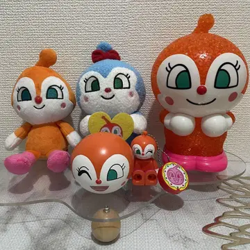 짤랑이 코찡이 세트 호빵맨 봉제 인형