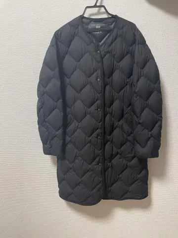 UNIQLO 울트라 라이트 다운 릴랙스 코트 블랙 M 사이즈